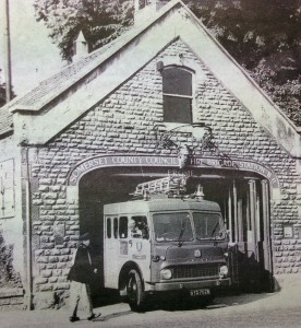 The old fire station not long before the fire brigade moved out. c.1965.